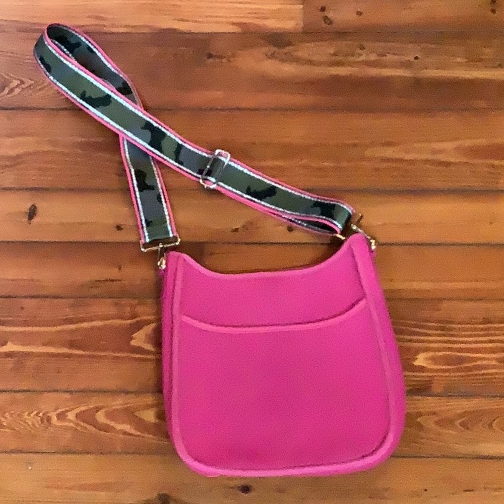 Ahdorned Crossbody Neoprene Bag